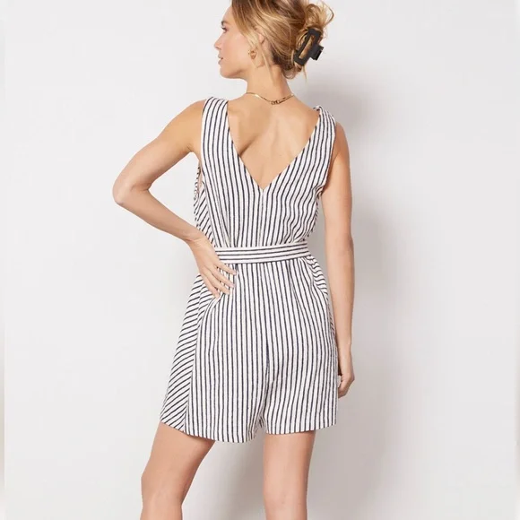 Splendid Ojai Striped Romper - Picture 3 of 7
